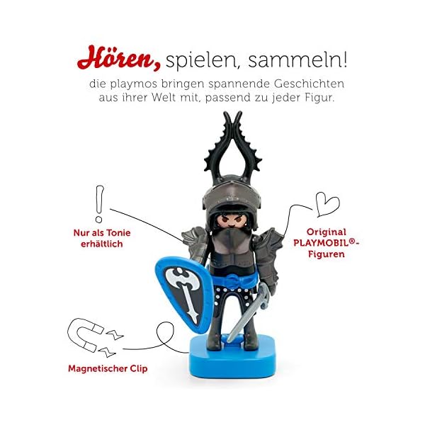 tonies Hörfigur für Toniebox, Die Playmos – Das Turnier auf der Königs-Ritterburg, für Kinder ab 5 Jahren, Spielzeit ca… – Bild 5
