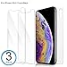 iPhone Xs/X Screen Protector Glass, Ytingxiad Front Back iPhone Xs/X Tempered Glass Screen Protector [Case Friendly] [Bubble-Free] with Easy Installation for Apple iPhone Xs/X [3-Pack]