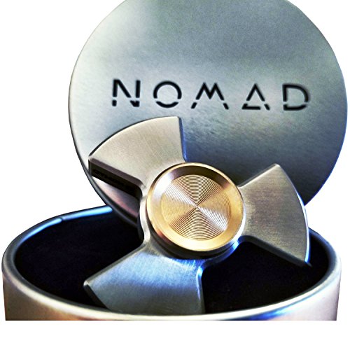 Nomad pro q5 stainless steel fidget spinner - quality r188 high s…