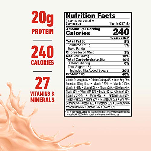 BOOST High Protein Balanced Nutritional Drink, Creamy Strawberry, 8