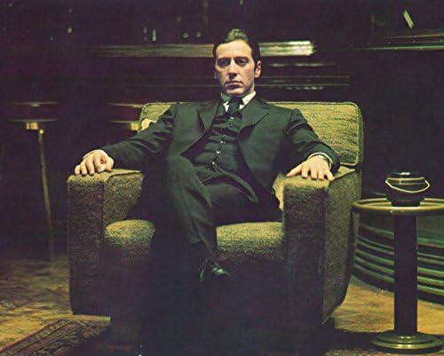 The Godfather: Part Ii 16x20 Canvas Giclee Al Pacino Michael Corleone In Chair