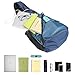 Unigear Shoulder Chest Crossbody Sling Bag Pack Backpack for Men Women Girls Boys (Blue)