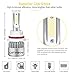 Catinbow LED Headlight Bulbs 9007 (HB5) 80W 8000LM High/Low Beam LED 9007 Headlight Bulb Conversion Kit 6000K White - Pair