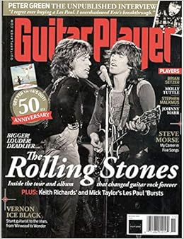 Guitar Player Magazine November 2020 The Rolling Stones Cover Amazon Com Books