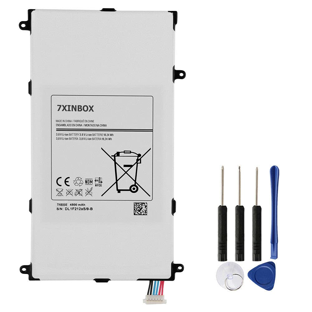 7XINbox T4800E 3.8V 4800mAh Battery Replacement for Samsung Galaxy Tab Pro 8.4'' SM-T320 T321 T325 T327 T4800K