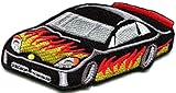 Sports car racing race exotic sexy supercar retro embroidered applique iron-on patch new
