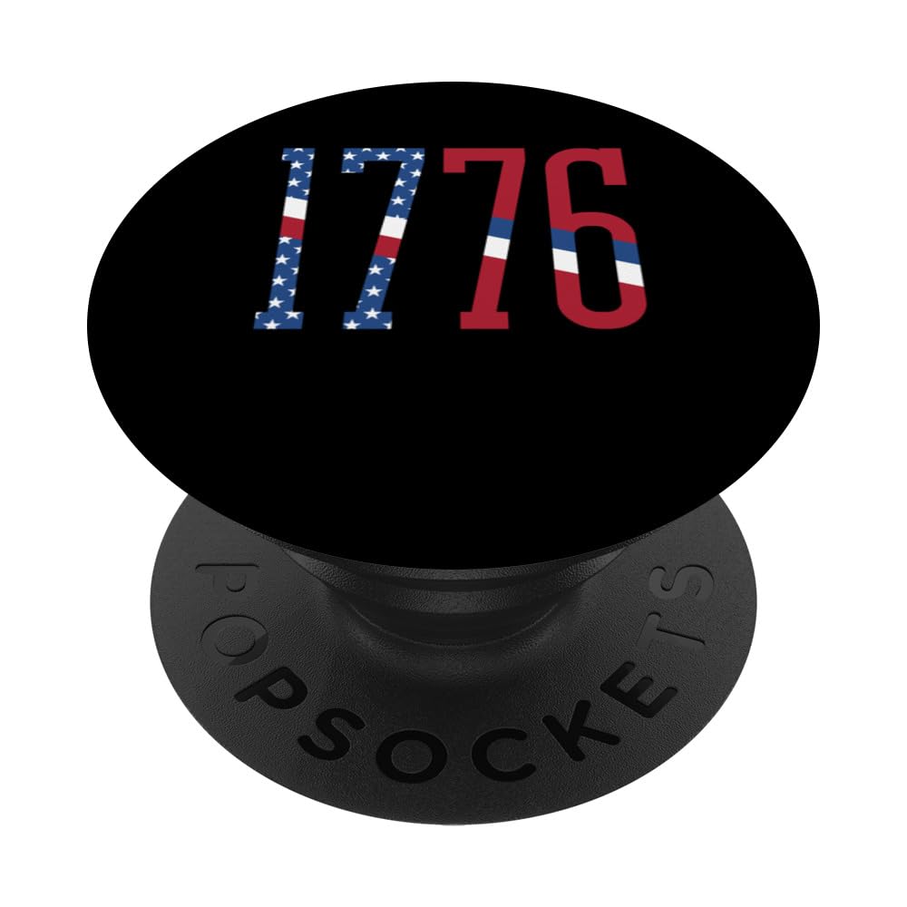 1776 Stars Patriotic American Revolution Colonies PopSockets Swappable PopGrip