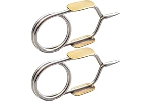 2 Pcs Fly Fishing Pliers Fly Tying Pliers Hackle Pliers for Fly Tying Avid Fly Fishing Enthusiasts