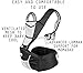 NimNik Baby Sling Carrier Ergonomics Lightweight Hipseat with Lumbar Support, 4 in One Back 2 Front Facing Comfort Positions