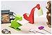 Chris-Wang Multi-Functional Plastic Animal Figure Memo Clip Holder Stand Note Pad Dispenser Organizer, with 200Sheets Random Color 2.63