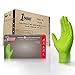 1st Choice Industrial 8 Mil Premium Green Nitrile Gloves, Latex Free, Powder Free, Raised Diamond Texture, Disposable, Non-Sterile, Size Large, Case of 400, 1PGNL