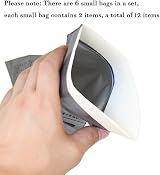 RQJLZ Disposable Urine Bags 700ml 12 pcs Portable Urinal for Camping Travel Grey view 2