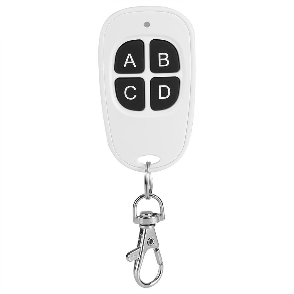 433MHz EV1527 1~4 Channel RF Wireless Remote Control For Garage Automatic Shutter Door Use(Four keys)