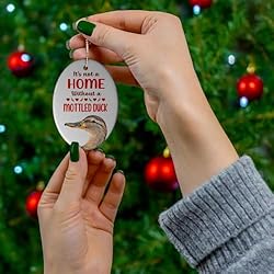 Mottled Duck Christmas Ornament 2024 - Its Not A