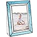 Blue Picture Frames 4x6 Vertical Photo Table Top Turquoise Home Décor J Devlin Pic 401-46V