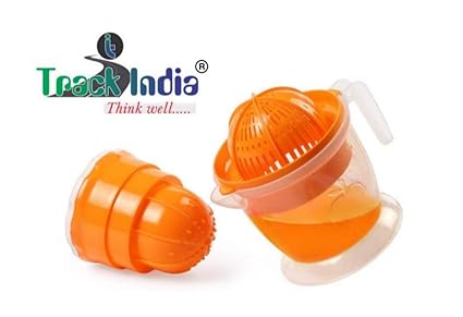 Trackindia Two in One Orange Juicer Hand Press Manual Juicer (Colour May Very)