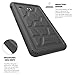 Poetic TurtleSkin-Galaxy-Tab-E8.0-Black Turtle Skin Heavy Duty Protection Silicone Case with Sound-Amplification Feature for Samsung Galaxy Tab E 8.0, Black