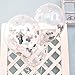 12'' Clear Balloons Prefilled with 2.5cm Silver Confetti for Wedding Birthday Grad Party Chirstmas Decorations (Pack of 15)