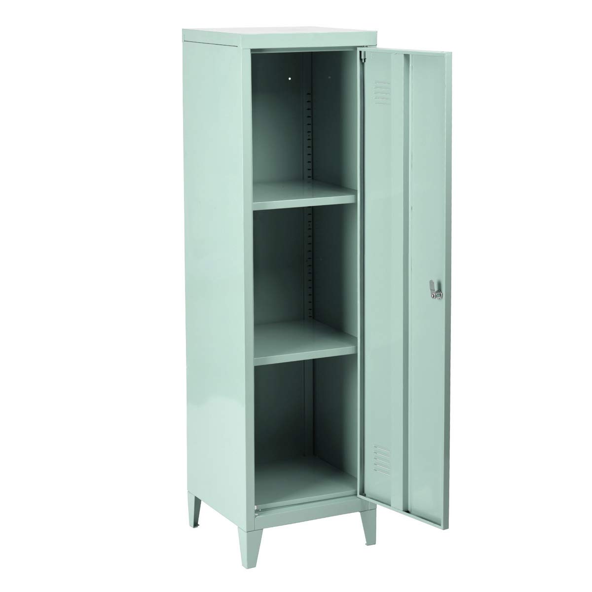 Storage Cupboard Metal Lock System Storage Cabinets With 3 Drawer