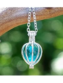 Recycled Vintage Mason Jar Drop Necklace