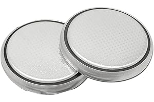 2pcs Portable LIR2032 Battery Rechargeable LIR2032 Cell for Watches, Calculators, and Flashlights Replaces