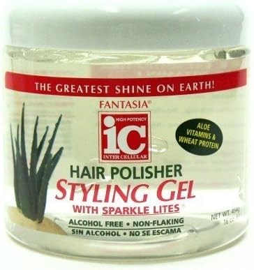 Fantasia IC Polisher Hair Gel with Sparkles 473 ml