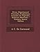 Perou. Departement D'Ancachs: Productions Animales Et Vegetales, Richesses Minerales (French Edition) - A. C. De Carmand