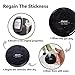eBoot Black Anti-slip Gel Pads Sticky Cell Pads Non-slip Gel Mat Sticky Auto Gel Holder for Cellphone, Pad, Keys, 5 Packs