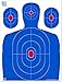 Big Dawg Targets - 18 X 24 Inch Blue Silhouette Reactive Splatter Target