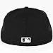 MLB Detroit Tigers Black with White 59FIFTY Fitted Cap, 7 1/2