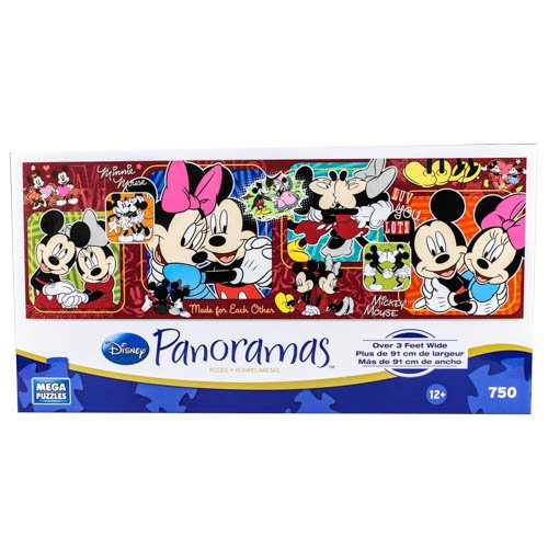 Disney 750 piece Mickey & Minnie - Panoramas Puzzle