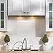 FASÄDE Traditional 1 Kitchen Backsplash Tile Kit - Perfect for DIY Projects and Home Renovations - Variety of Finishes and Styles - Easy-Install Tile (18 sq ft Kit, Gloss White)