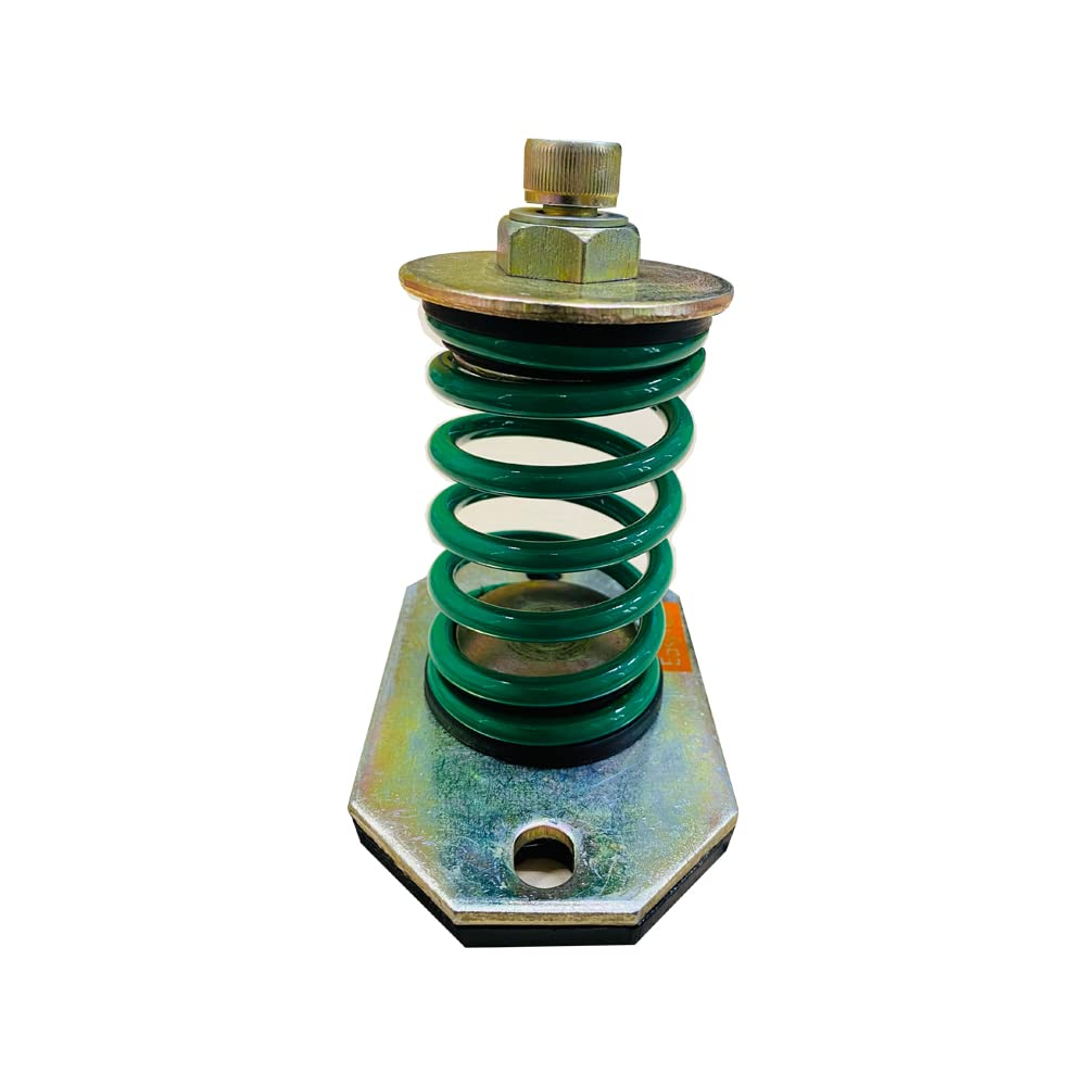 Condition photo showing New/Like New for easyflex open spring mount vibration isolator with 6mm rubber pad, 132lbs capacity, 1" deflection (g