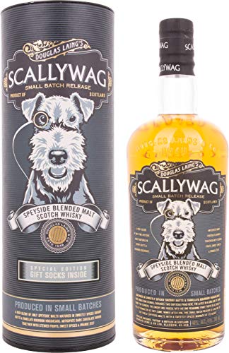 Douglas Laing SCALLYWAG Speyside Special Edition 46% Vol. 0,7l in Geschenkbox mit Socken