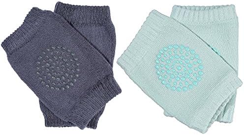 Baby Crawling Anti-Slip Knee, Unisex Baby Toddlers Kneepads 2 Pairs for Babies, Toddlers, Infants, Boys, Girls, Kids
