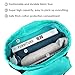 Travel Laptop Backpack, PRASACCO Outdoor Hiking Dayback Water Resistant Anti Theft 17inch Business Computer Bag, College School Backpack for Men Women, Black