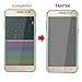 TANTEK [2-Pack Screen Protector for Samsung Galaxy J3 (2016) / Galaxy Amp Prime,Tempered Glass Film,Ultra Clear,Anti Scratch,Bubble Free,Case Friendly