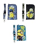 Despicable Me Minion ID Holder Lanyard set of 3