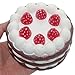 Bhbuy New Colossal Squeezing Strawberry Cake Cream Scented Slow Rising Cream Scented Release Stress Toy Random Color