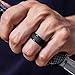 ThunderFit Silicone Men’s Wedding Rings, 10mm Wide 2.5mm Thick Rubber Wedding Bands-Variety Multipack 1-7