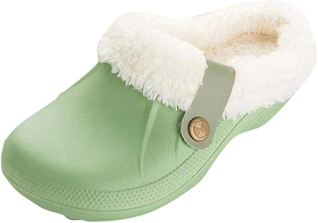 Bumplebee Unisex Clogs Gefütterte Damen Gartenschuhe wasserdichte Warme