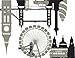 London Calling Wall Art Kit