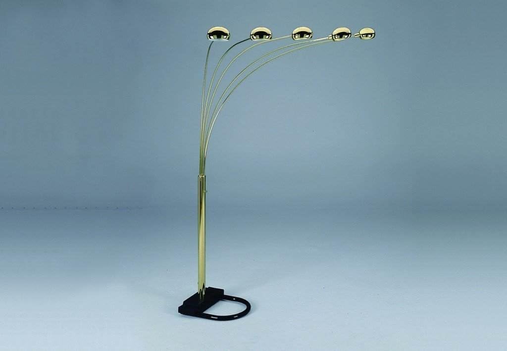 contemporary five 5 arm floor lamp