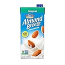 Blue Diamond Dairy Free Almond Breeze Almondmilk, Original, 32 Ounce (Pack of 12)