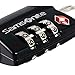 Samsonite Luggage 3 Dial Travel Sentry Combo Lock, Black, One Size