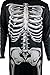 Donnie Darko Skeleton Suit Party Adult Costume Fancy Jumpsuit