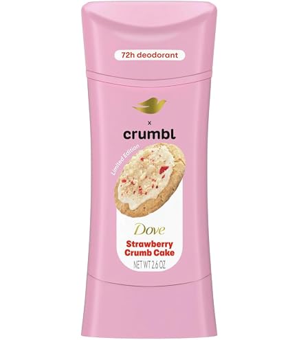 Dove x Crumbl Pacote com 1 Desodorante em bastão Crumbl Confetti