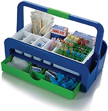 Health Care Logistics Phlebotomy Tray with Two Inserts