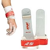 Reisport Protec Ring Gymnastics Leather Grips for Men, Triple Strength, USA | Hand Grips for Gymnastics Rings, Equipment &amp; Accessories for Advanced Gymnasts, Hook Loop / Double Buckle, X Small - X Large
