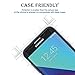 HPTech Galaxy J3 2017 / J3 Luna Pro / J3 Prime / J3 Mission / J3 Emerge / J3 Eclipse Glass Screen Protector - (2-Pack) Tempered Glass Easy to Install with Lifetime Replacement Warranty